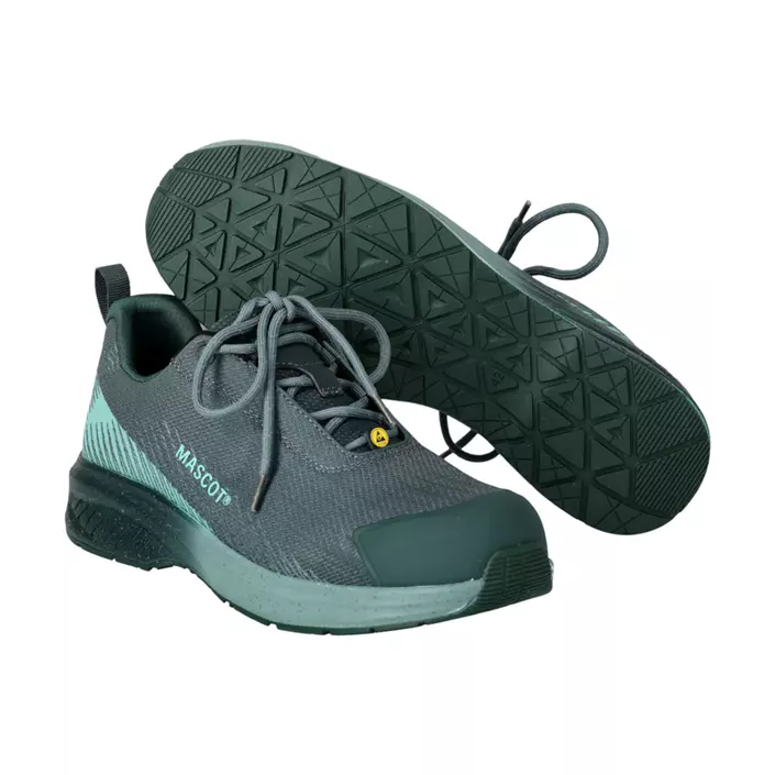 Mascot Customized women's safety shoes S1PS, Forest Green, large image number 0