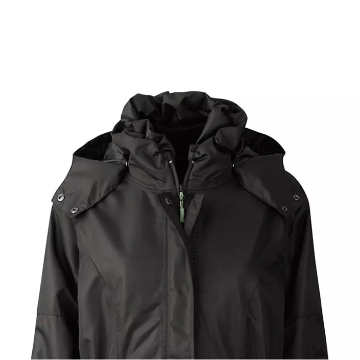 Xplor Care women's zip-in shell jacket, Black, large image number 2