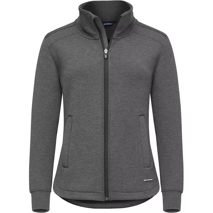 Cutter & Buck Pemberton cardigan dam, Anthracite melange, large image number 0