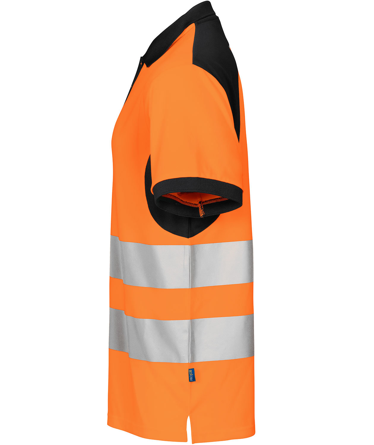 ProJob polo 6008, Hi-Vis Orange/Black, large image number 2