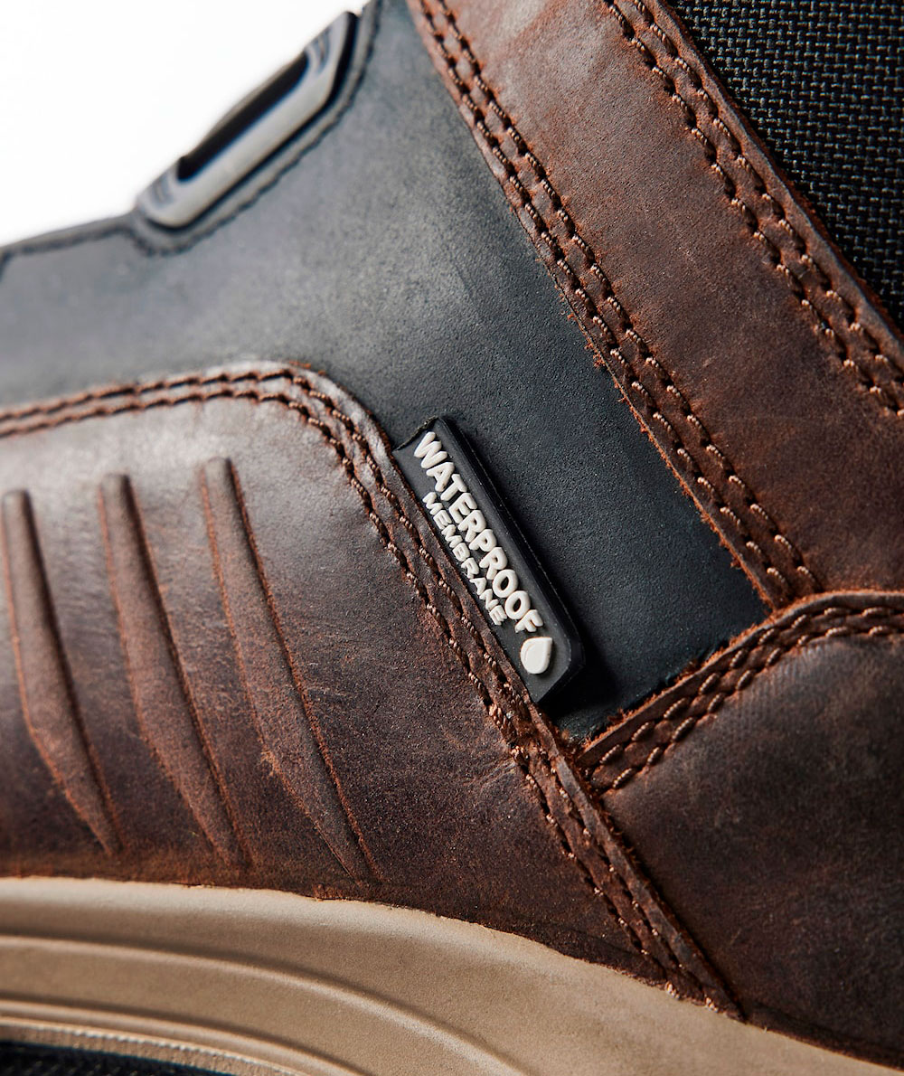 Bl&aring;kl&auml;der Storm safety boots S3, Brown/Black, large image number 4