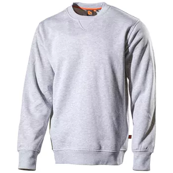 L.Brador Sweatshirt 637PB, Grau Meliert