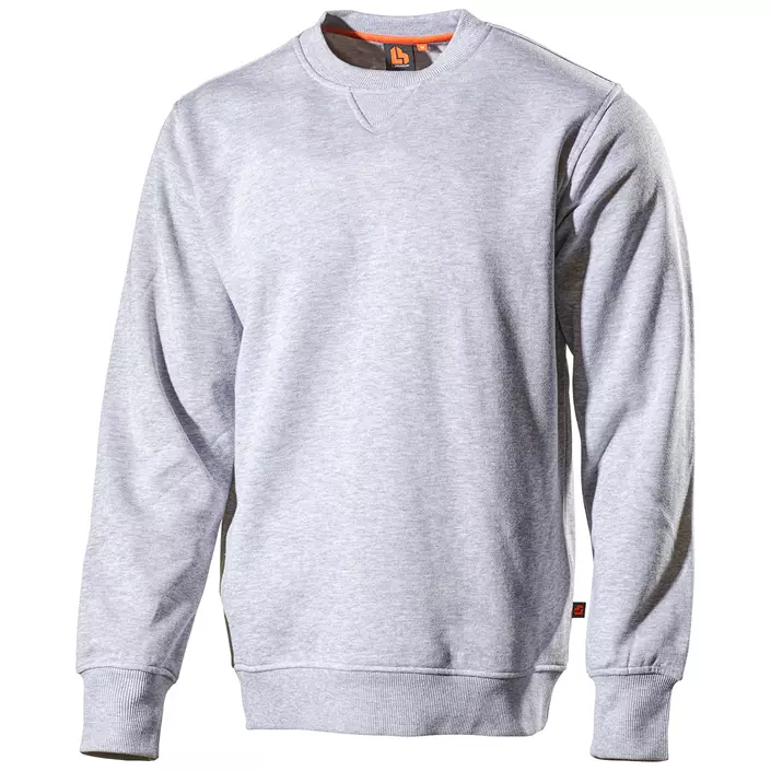 L.Brador sweatshirt 637PB, Grå Melange, large image number 0