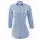 Kümmel Frankfurt classic poplin women's shirt with 3/4 sleeves, Lightblue, Lightblue, swatch