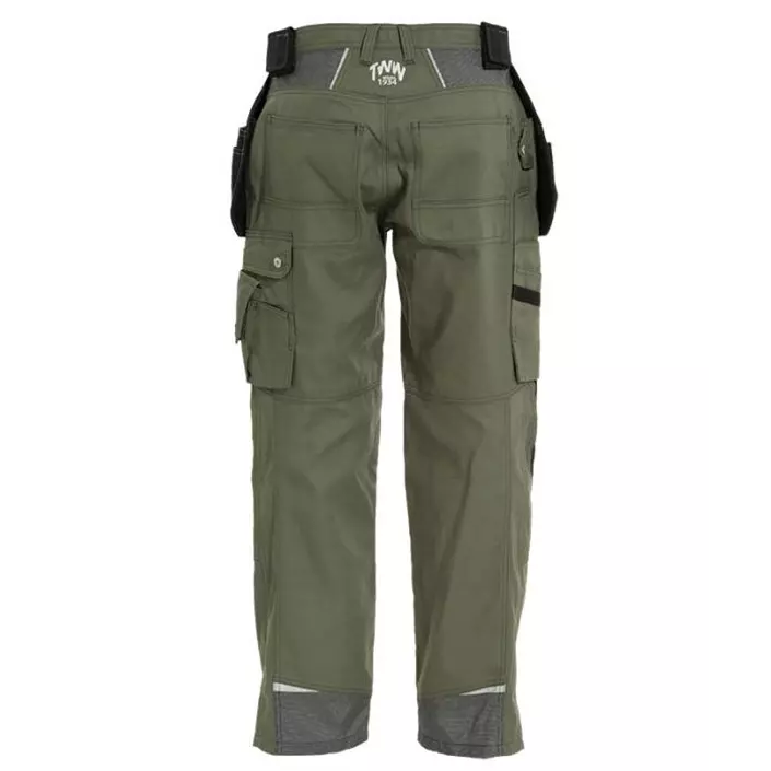 Tranemo T-More craftsmens trousers, Olive Green, large image number 1