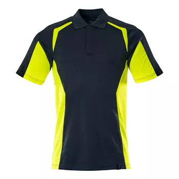 Mascot Accelerate Safe polo shirt, Dark Marine/Hi-Vis Yellow