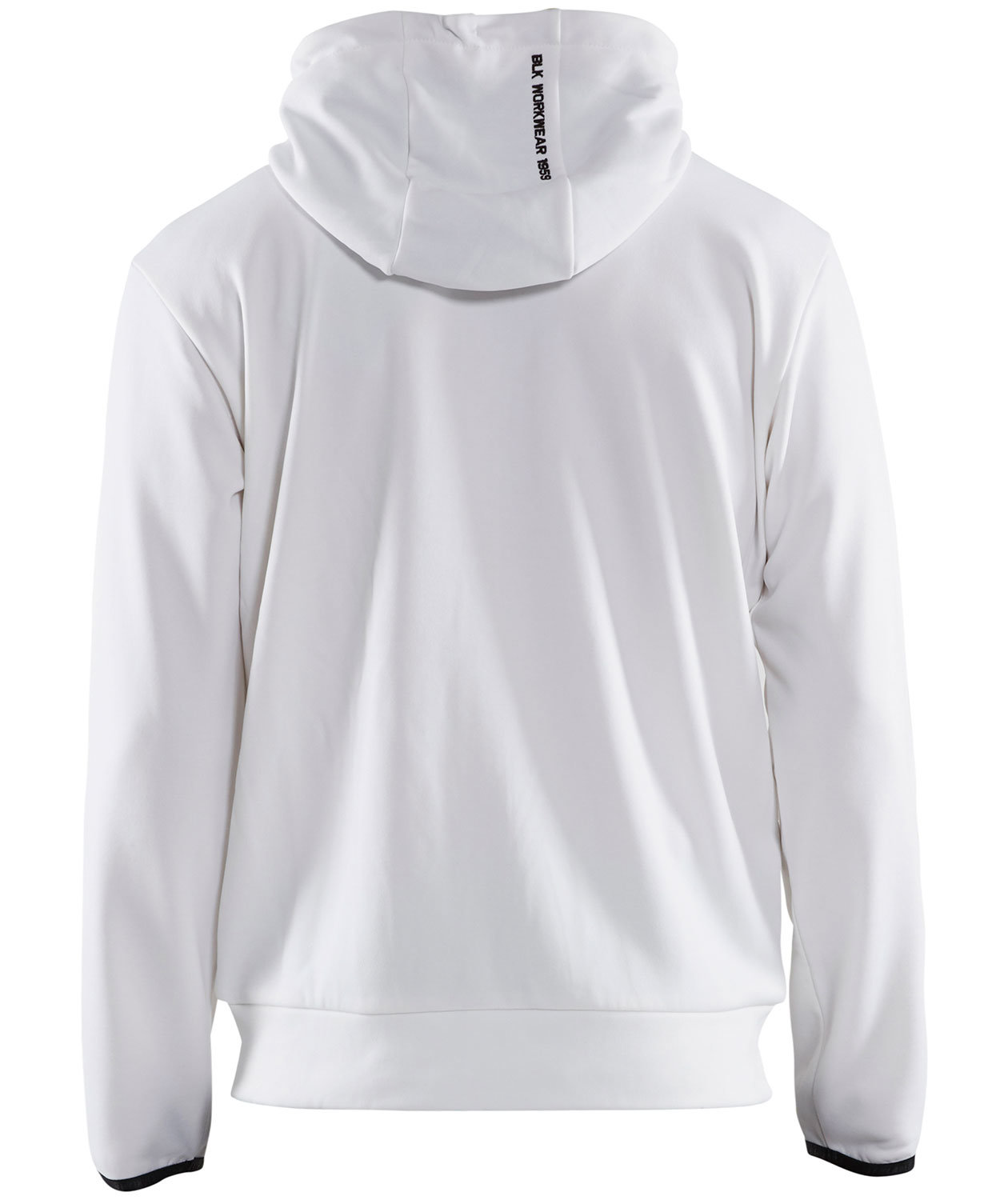 Bl&aring;kl&auml;der Unite hoodie, Vit/m&ouml;rkgr&aring;