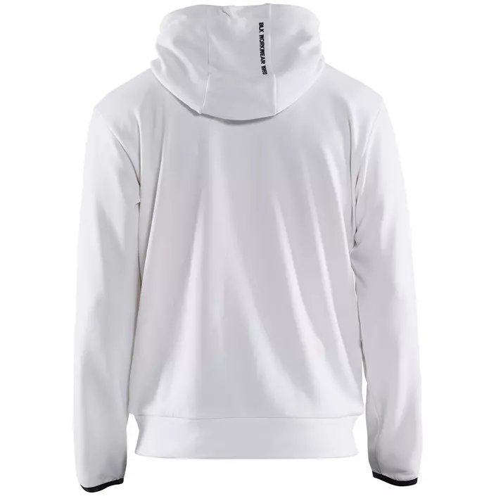 Blåkläder Unite hoodie, White/dark grey, large image number 1