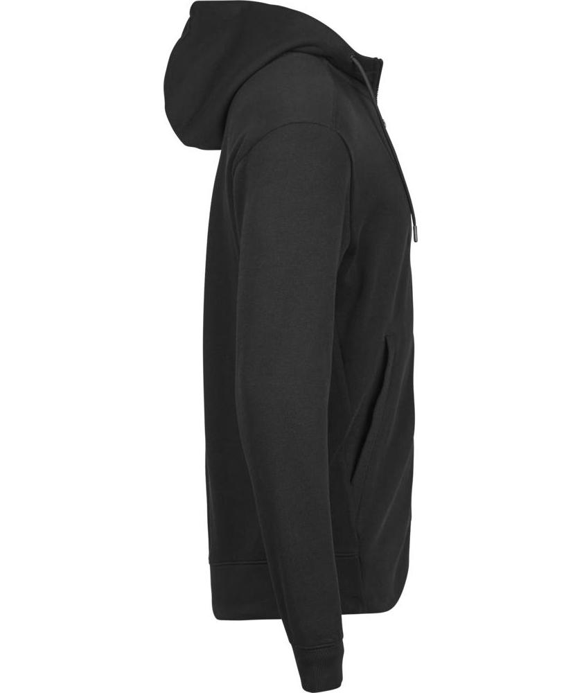 Tee Jays hoodie with zipper, Black, large image number 3