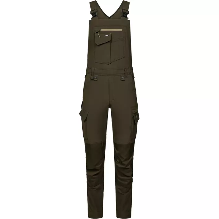 Engel Entire overalls full stretch, Forest Green/Black, large image number 0