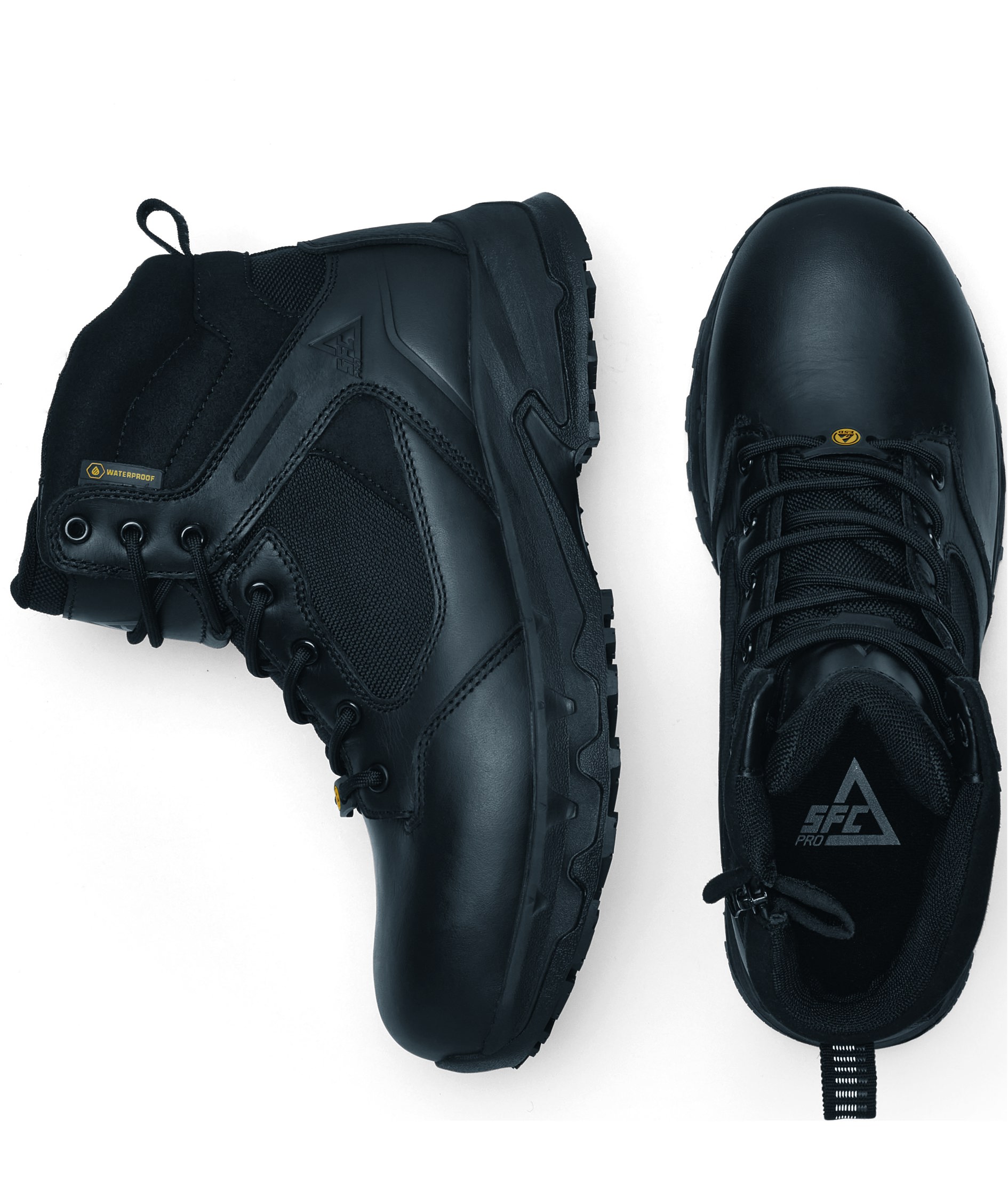 Shoes For Crews Defense Mid st&oslash;vletter O6, Black, large image number 16