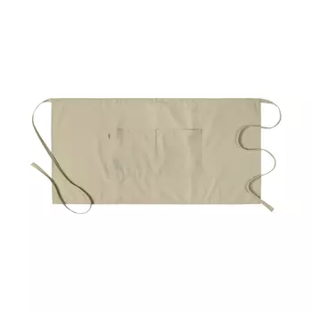 Segers apron with pockets, Sand