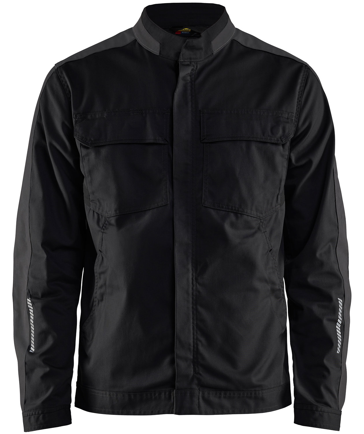 Bl&aring;kl&auml;der arbetsjacka, Svart/M&ouml;rkgr&aring;, Svart/M&ouml;rkgr&aring;, swatch