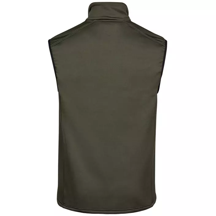 Tee Jays Stretch fleece bodywarmer, Deep Green, large image number 2