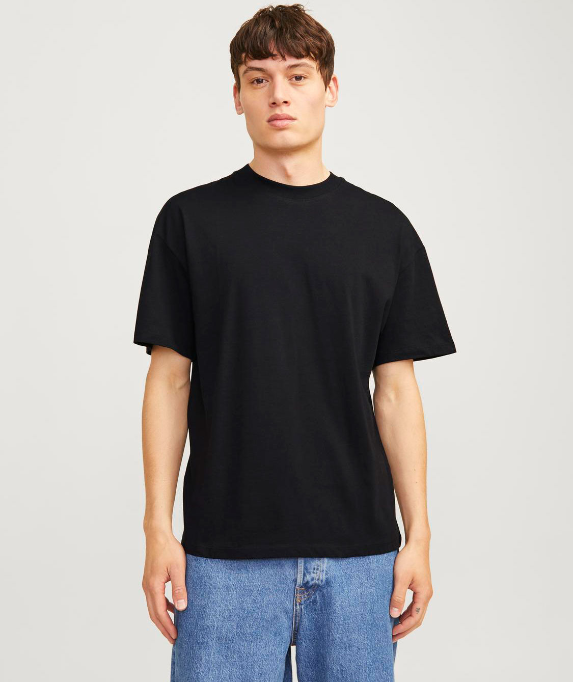 Jack & Jones JJEBRADLEY 2-pack T-shirt, Black/white, large image number 6