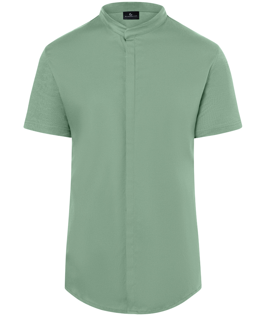 Karlowsky DIAMOND CUT&reg; Avantgarde kort&auml;rmad kockjacka, Pastel Green, Pastel Green, swatch