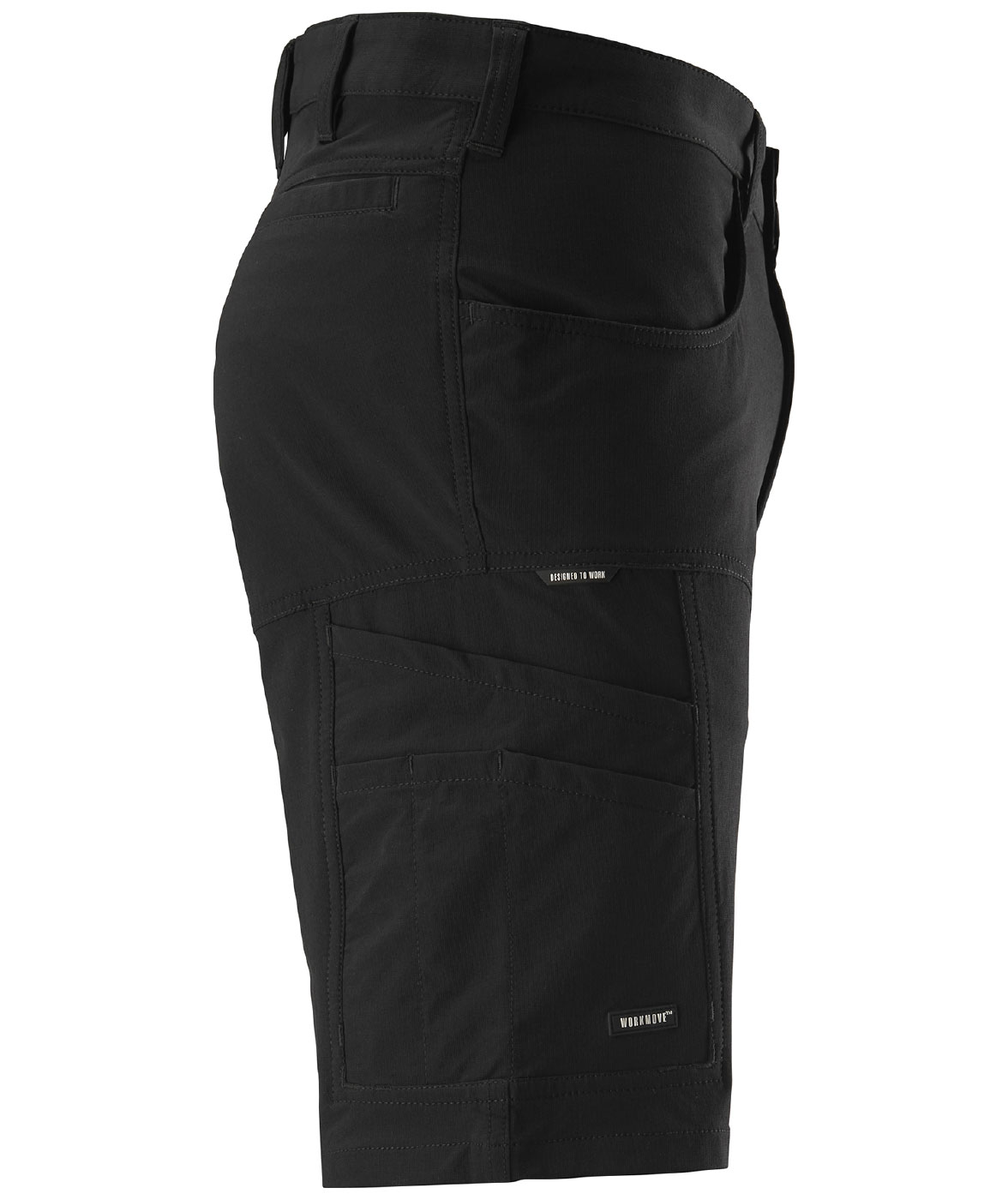 L.Brador Momentum shorts 1480P full stretch, Sort, large image number 2