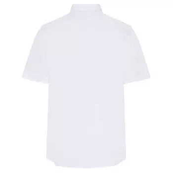 Angli Classic kurzärmliges stretch Pilotenhemd, Weiß