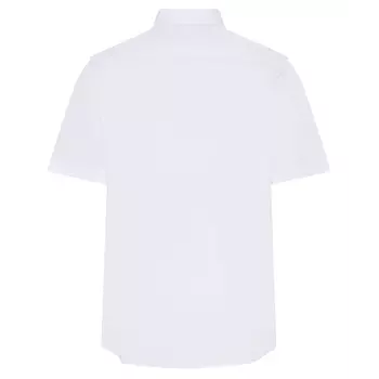 Angli Classic kortærmet stretch pilotskjorte, Hvid