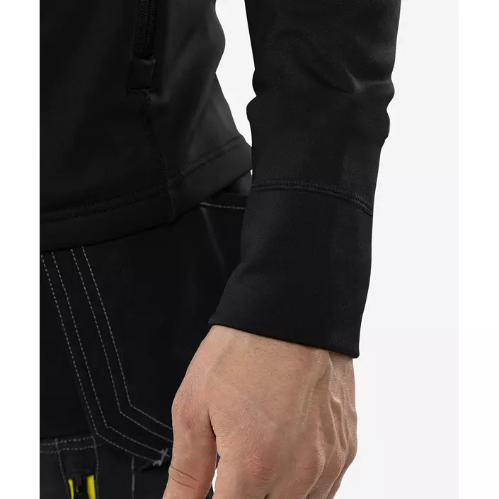 Fristads Polartec® fleece jacket 4870 GPY, Black, large image number 11