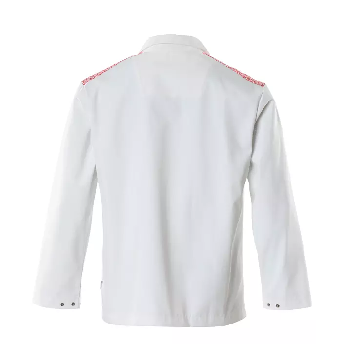 Mascot Food & Care HACCP-approved smock, White/Signalred, large image number 1