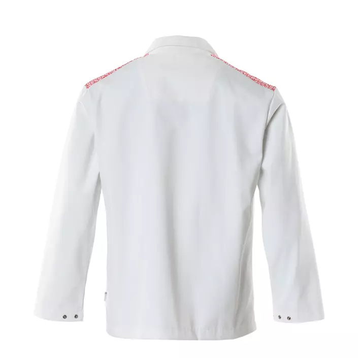 Mascot Food & Care HACCP-zugelassene Kasack, Weiss/Signalrot, large image number 1