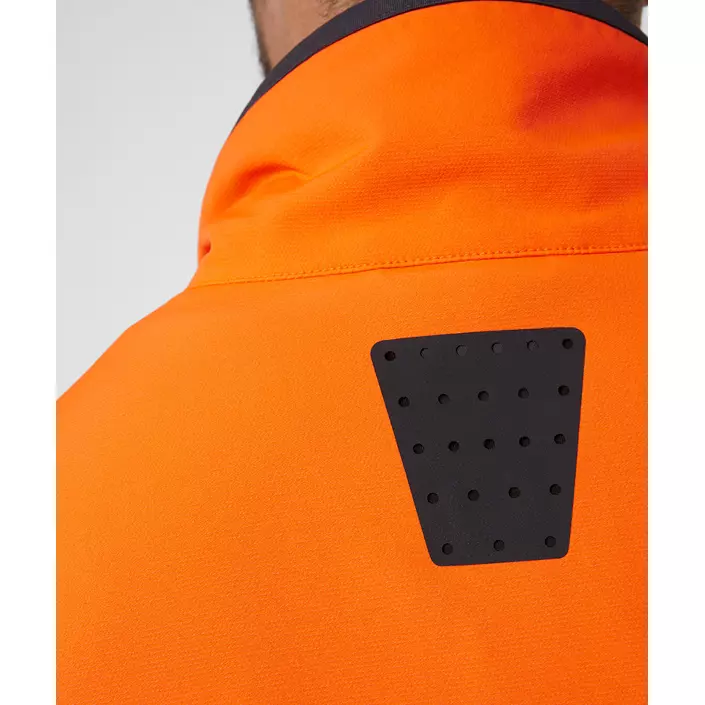 Helly Hansen ICU BRZ work jacket, Hi-vis Orange/Ebony, large image number 6