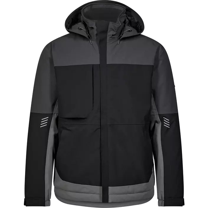 Engel Entire vinterjacka, Black/Anthracite Grey, large image number 0