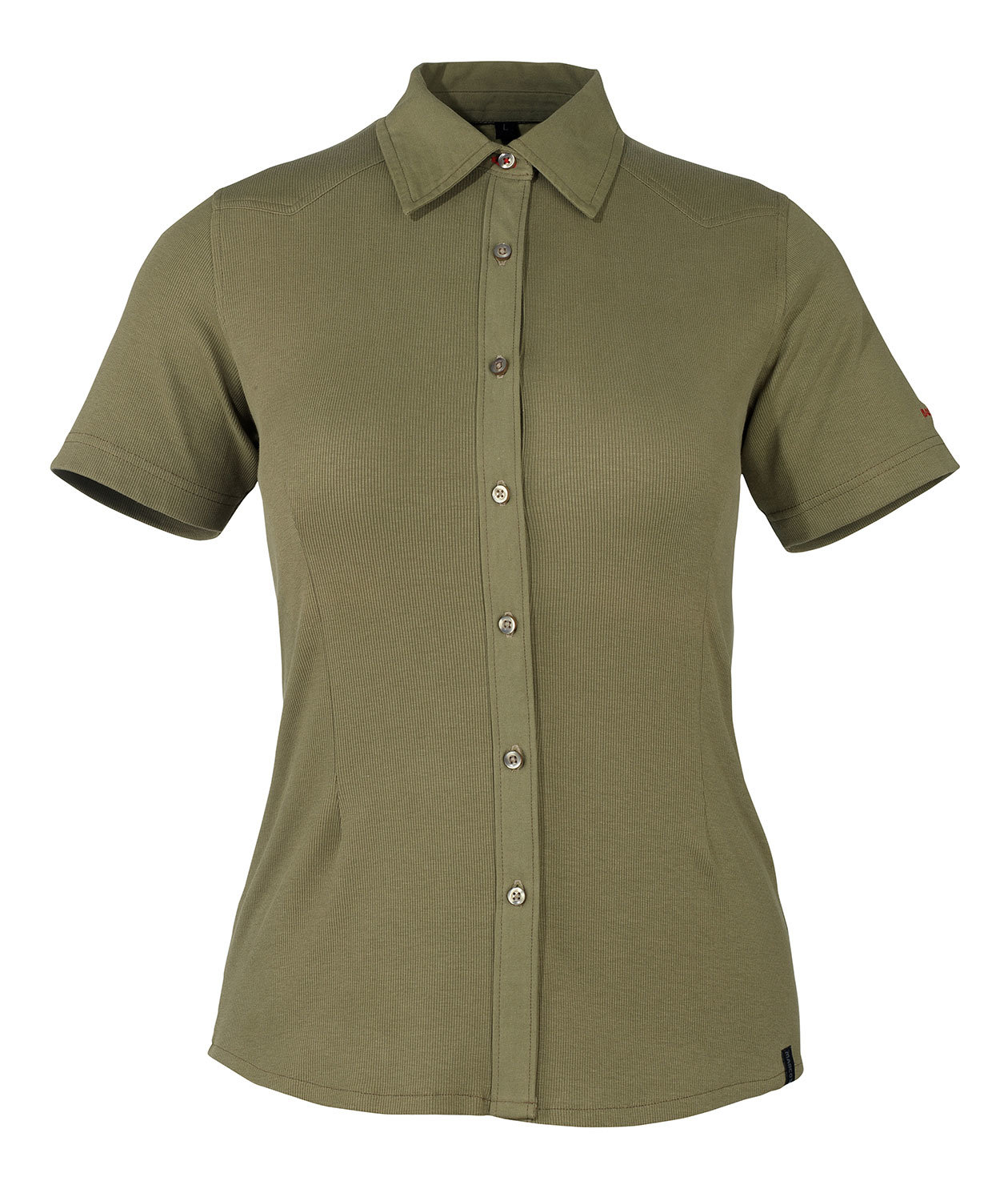 Mascot Vatio women's short-sleeved shirt, Light Olive Green, large image number 0