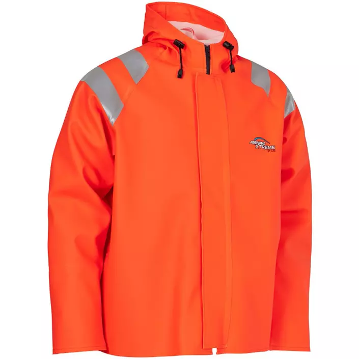 Elka Fishing Extreme  PVC Heavy rain coat, Hi-vis Orange, large image number 0