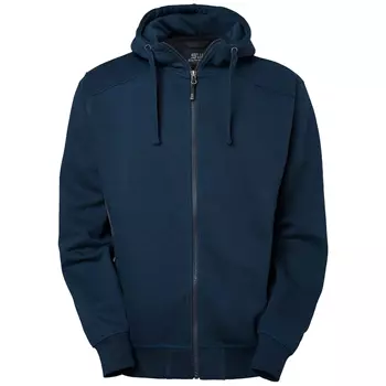 South West Franklin hoodie with full zipper, Navy/Grey