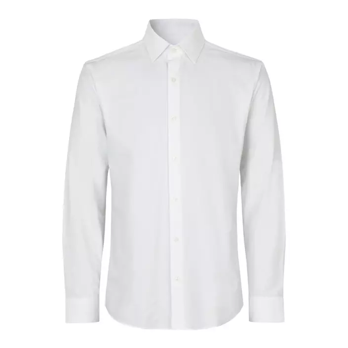 Seven Seas hybrid Slim fit Hemd, White, large image number 0