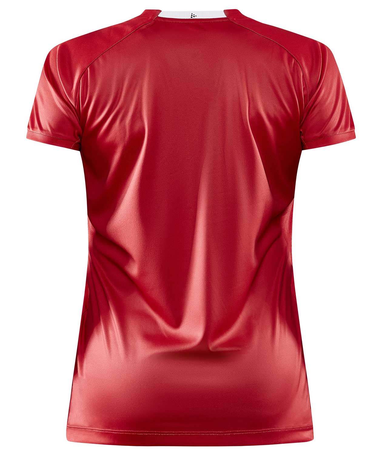 Craft Progress 2.0 Stripe Jersey Damen T-Shirt, Wei&szlig;/Rot, large image number 2