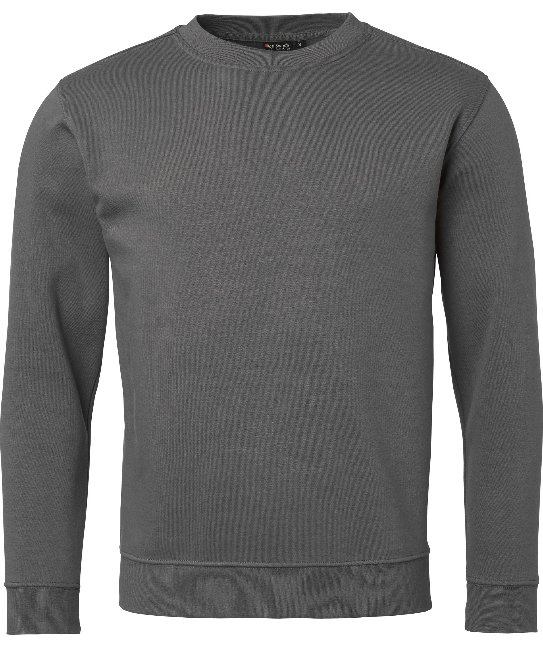 Top Swede sweatshirt 4229, Dark Grey, Dark Grey, swatch