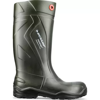 Dunlop Purofort Thermo+ safety rubber boots S5, Green