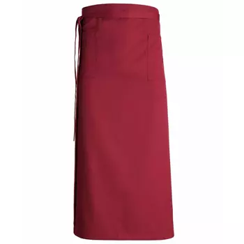 Kentaur apron with pockets, Bordeaux