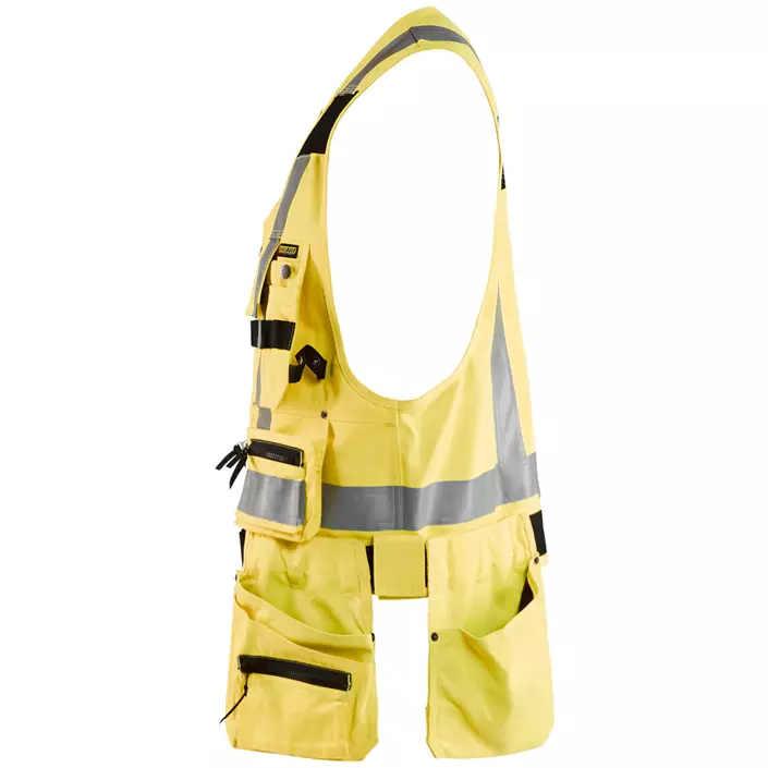 Blåkläder tool vest, Hi-Vis Yellow, large image number 2