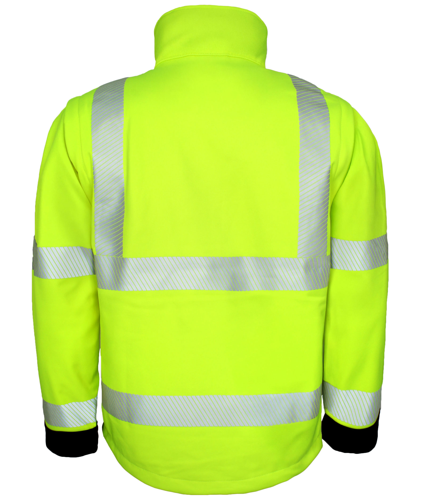 Lyngs&oslash;e 2-in-1 softshell jacket, Hi-vis Yellow/Black, large image number 3