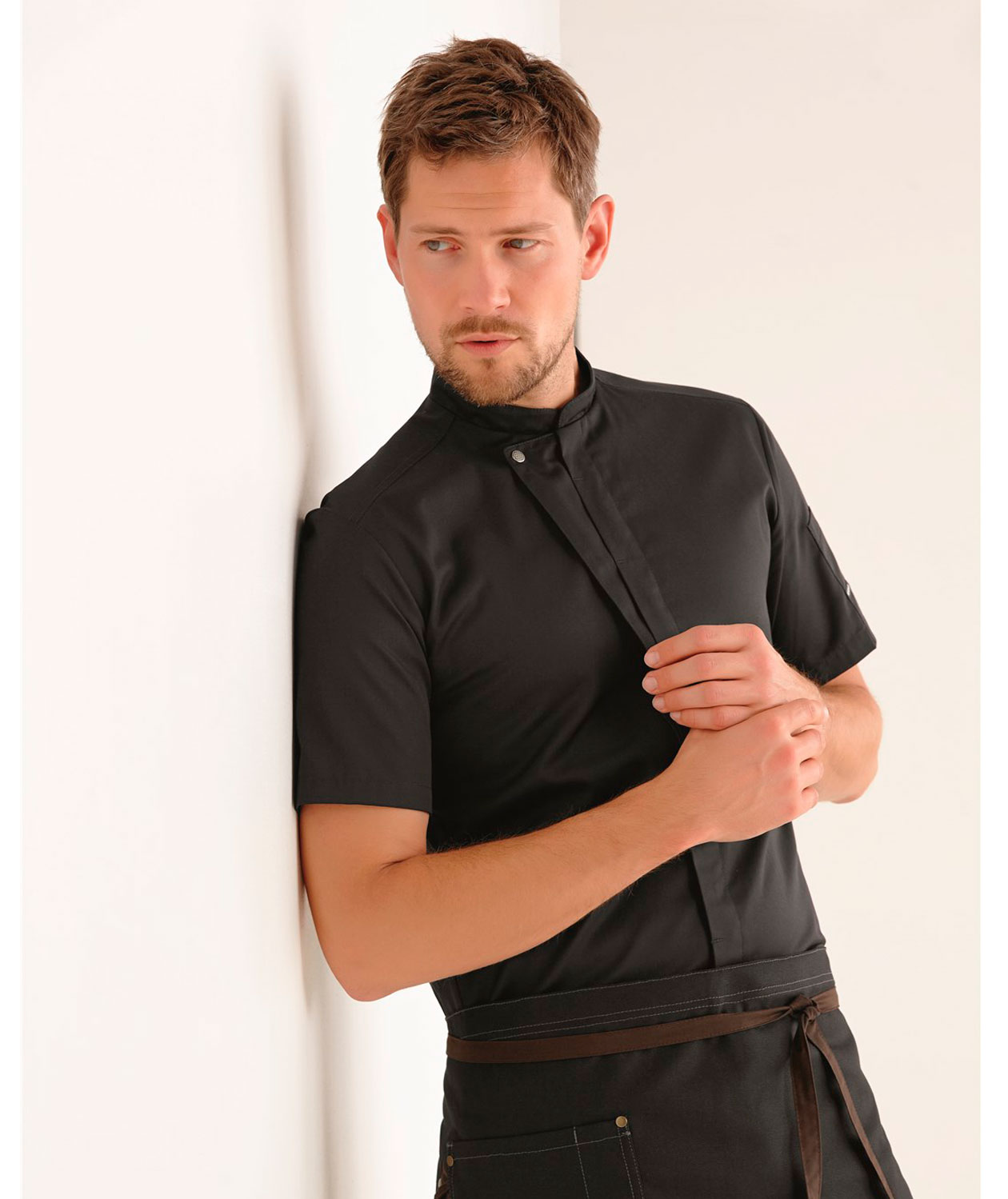 Kentaur kort&aelig;rmet  kokke-/servicejakke