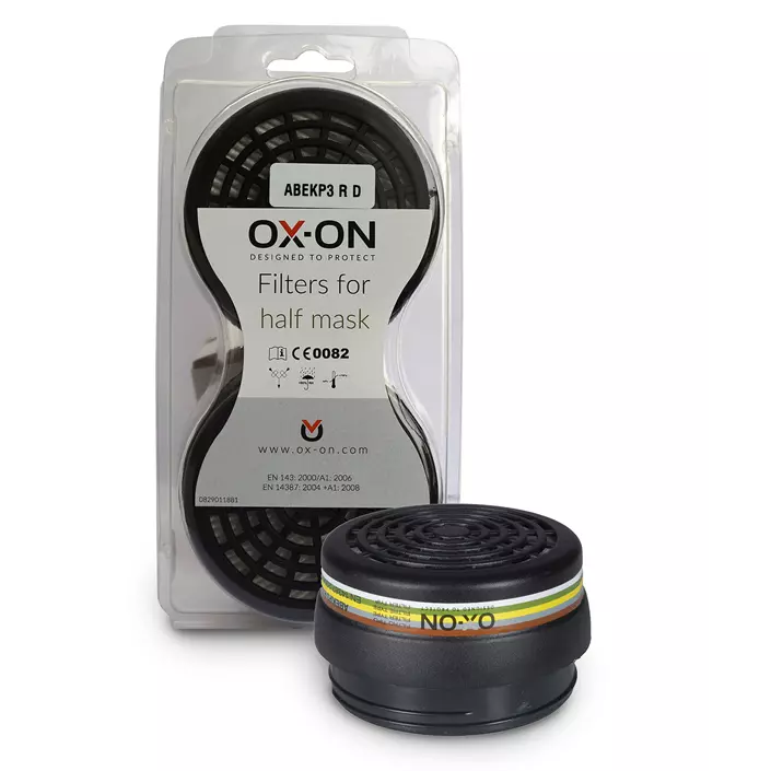OX-ON filter kit ABEK1P3, Svart, Svart, large image number 0