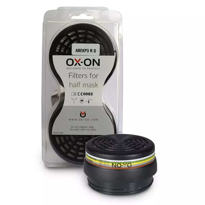 OX-ON filter kit ABEK1P3, Svart, Svart, large image number 0