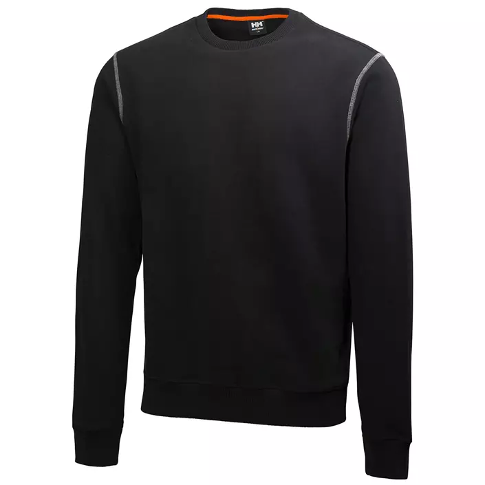 Helly Hansen Oxford collegetröja/sweatshirt, Svart, large image number 0
