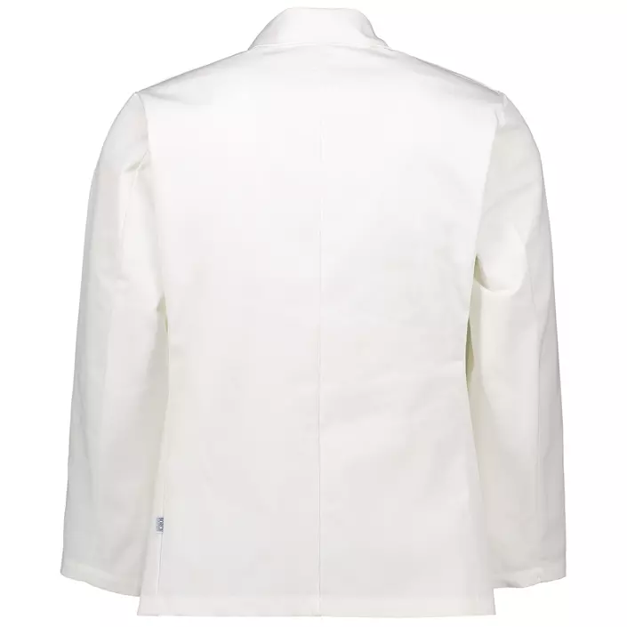 Borch Textile butcher jacket with three interior pockets, White, large image number 1