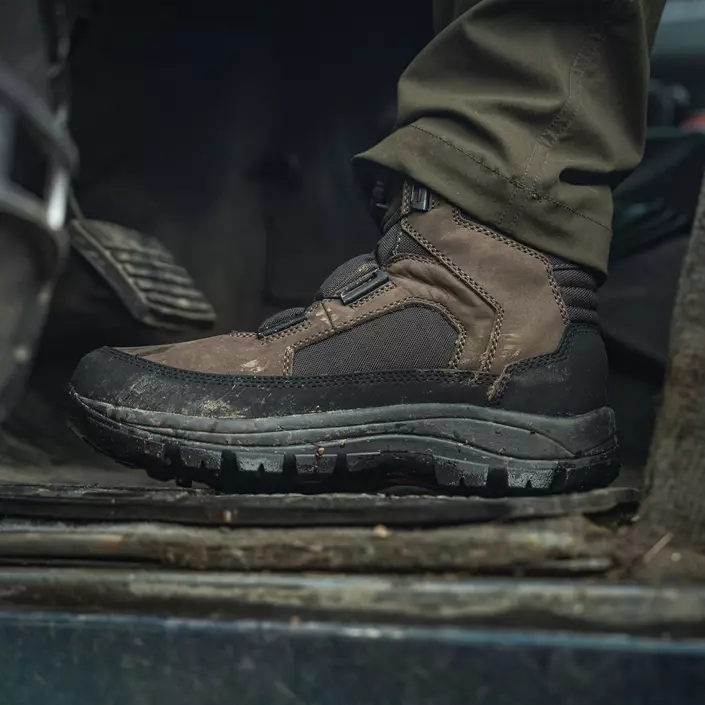 Seeland Enduro Dial mid stövlar, Dark brown, large image number 4