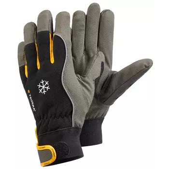 Tegera 9122 winter work gloves, Black/Grey/Yellow