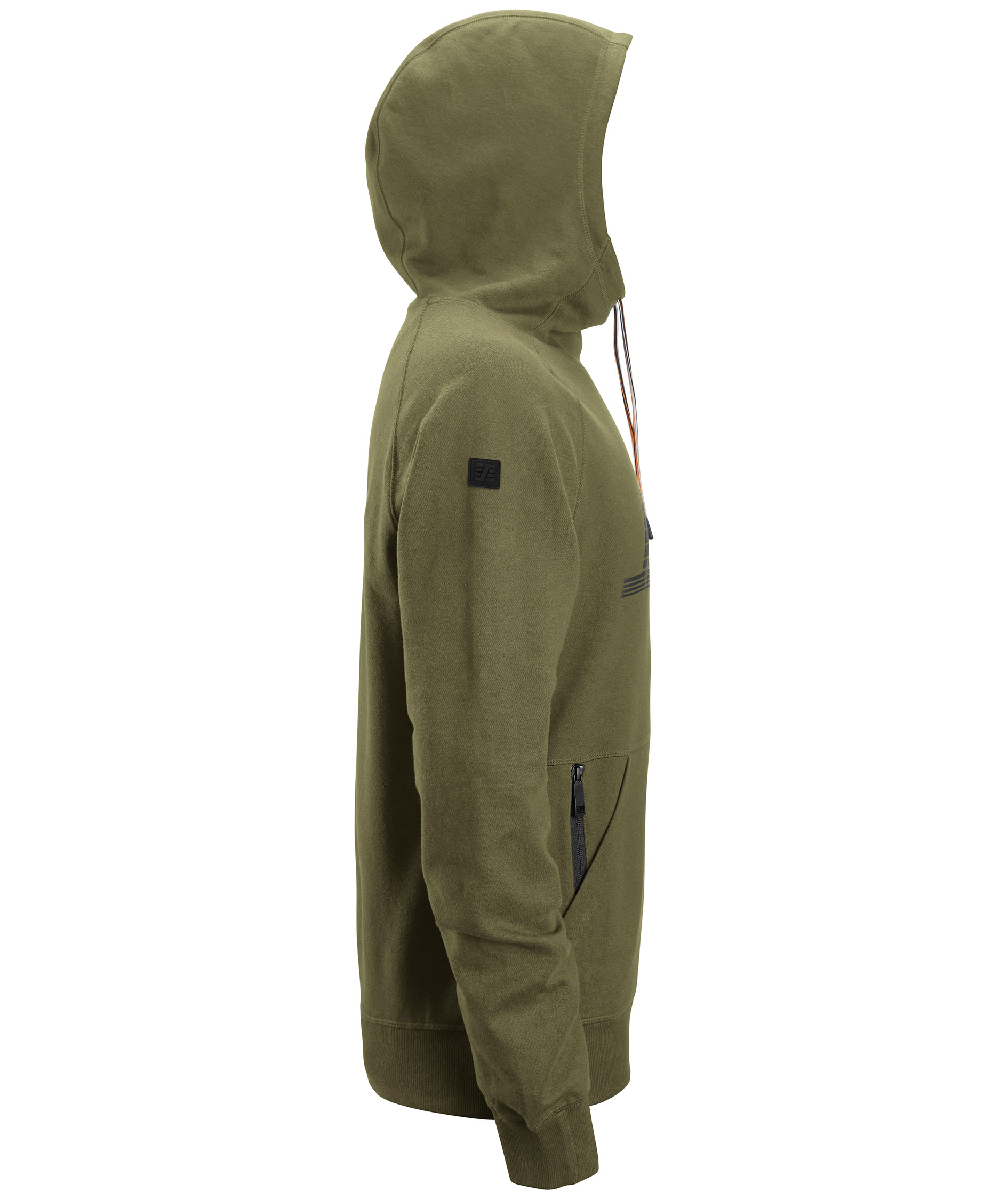 Snickers logo hoodie 2894, Kaki gr&ouml;n, large image number 2