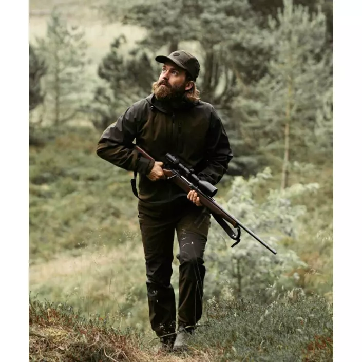 Northern Hunting Fjell Toki shell jacket, Dark brown/brown, large image number 6