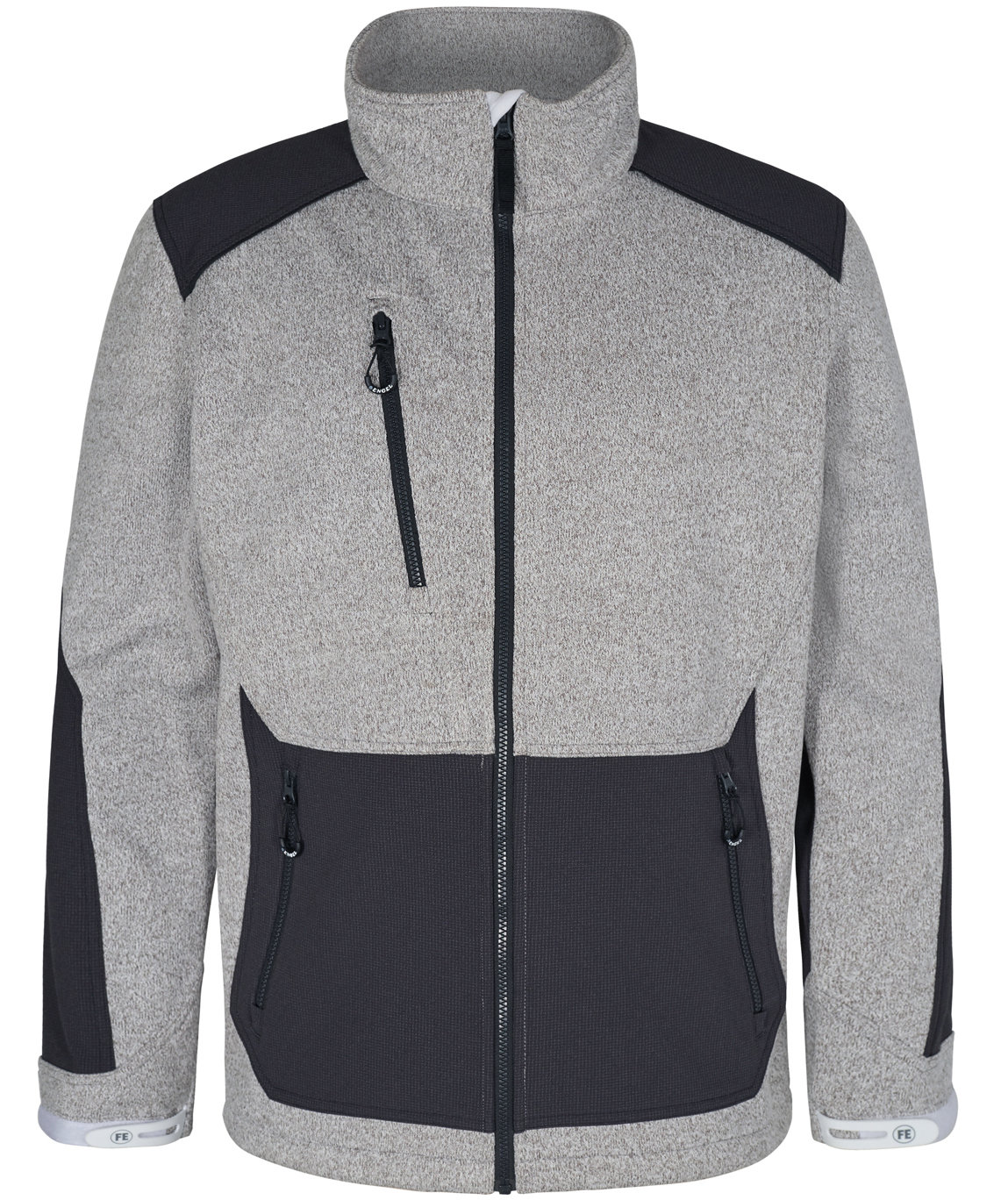 Engel X-treme knitted softshell jacket, White/Antracite