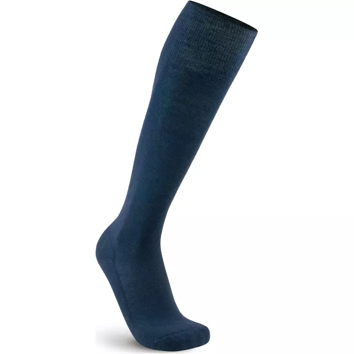 Worik Vip knæstrømper med merinould, Navy, large image number 0