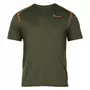 Pinewood Abisko T-shirt med merinould, Moss green Pinewood Abisko T-shirt med merinould